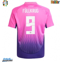 Tyskland Niclas Fullkrug #9 Bortedrakt EM 2024 Kortermet